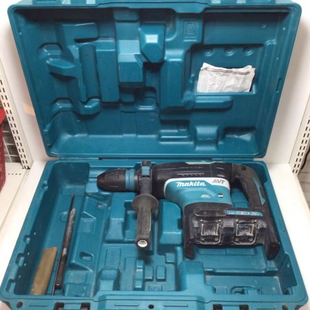  MAKITA マキタ ハンマ 程度B ケース付 コードレス式 36v(18v+18v) 2092 HR400D ブルー