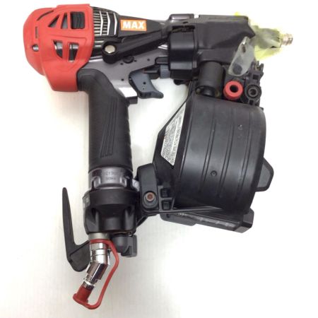  MAX マックス 釘打ち機  程度B ケース付 高圧 50mm 21C17051F HN-50N4(D) レッド