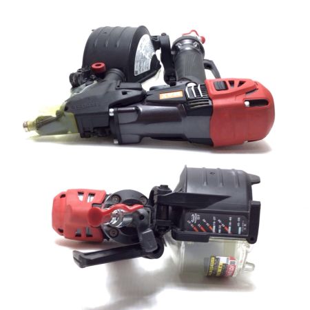  MAX マックス 釘打ち機  程度B ケース付 高圧 50mm 21C17051F HN-50N4(D) レッド