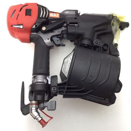  MAX マックス エア釘打ち 程度B ケース付 高圧 90mm 21C09072F HN-90N6(D) レッド