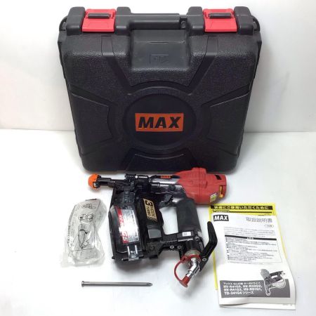  MAX マックス HV-R41G5 レッド ねじ打ち機 程度B ケース付 高圧 41mm 22421055B
