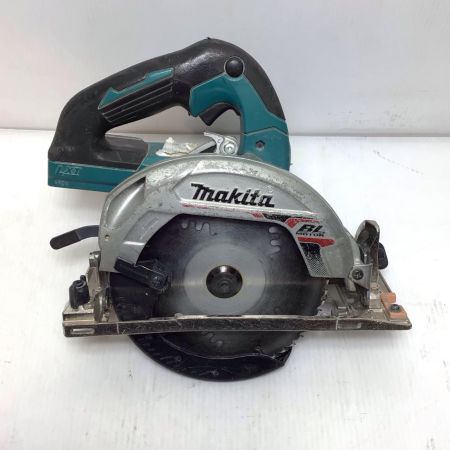  MAKITA マキタ 丸のこ 程度C 本体のみ コードレス式 165mm 18v 21188 角度調節ネジ欠品 HS631D ブルー