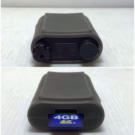  elmo 小型カメラ 程度B プローブカメラ・イヤホンマイク・AVケーブル・MicroUSBケーブル・充電ケーブル・ケース付 SUV-Cam PROFESSIONAL ブラック