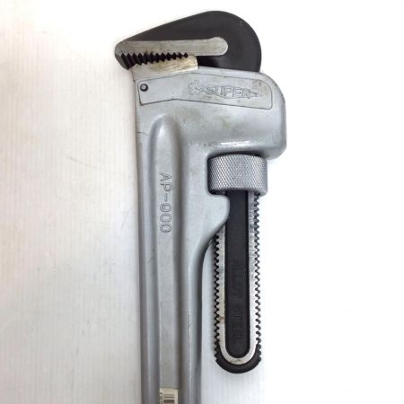  SUPERTOOL パイプレンチ 程度B 900mm 使用感有 AP-900