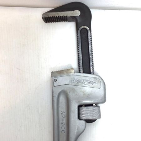  SUPERTOOL パイプレンチ 程度B 900mm 使用感有 AP-900