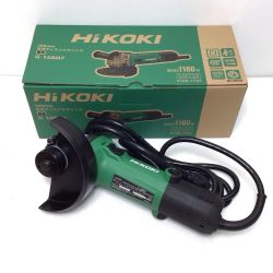 ΘΘ HiKOKI ハイコーキ ディスクグラインダー 未使用品(S) グリップ・砥石付 コード式 125mm 100v C650401 G13SH7 グリーン Sランク