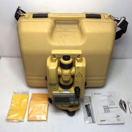 TOPCON デジタルセオドライト 程度B ケース付 DT-200