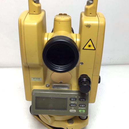  TOPCON デジタルセオドライト 程度B ケース付 DT-200
