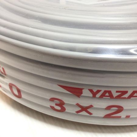  YAZAKI VVFケーブル 未使用品(S) 3芯 2.0mm×100m 2025年6月(令和7年)