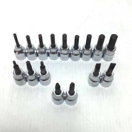  Husky トルクスビットソケット 程度B 16個セット