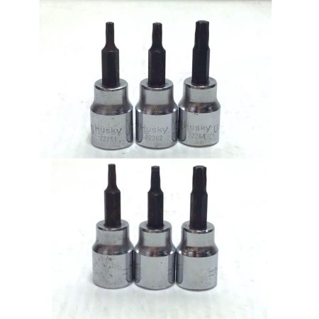  Husky トルクスビットソケット 程度B 16個セット