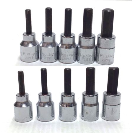  Husky トルクスビットソケット 程度B 16個セット