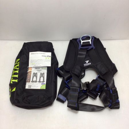  TITAN フルハーネス型安全帯 未使用品(S) 収納バッグ付 Lサイズ PAHN-10A-BL-L