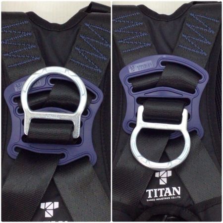  TITAN フルハーネス型安全帯 未使用品(S) 収納バッグ付 Lサイズ PAHN-10A-BL-L