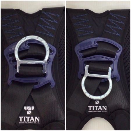  TITAN フルハーネス型安全帯 未使用品(S) 収納バッグ付 Lサイズ PAHN-10A-BL-L