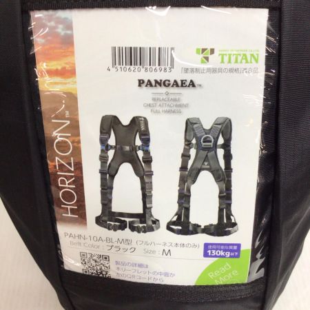  TITAN フルハーネス型安全帯 未使用品(S) 収納バッグ付 Mサイズ PAHN-10A-BL-M