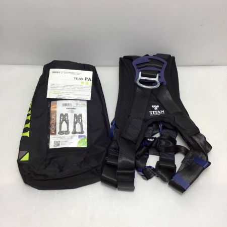  TITAN フルハーネス型安全帯 未使用品(S) 収納バッグ付 Mサイズ PAHN-10A-BL-M