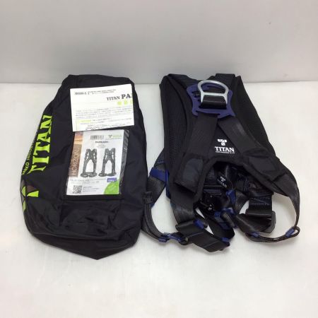 TITAN フルハーネス型安全帯 未使用品(S) 収納バッグ付 Mサイズ PAHN-10A-BL-M