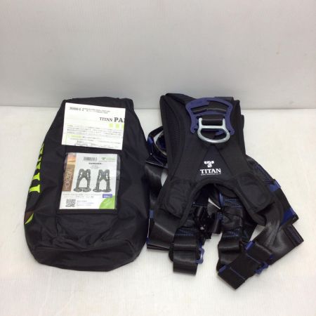  TITAN フルハーネス型安全帯 未使用品(S) 収納バッグ付 Mサイズ PAHN-10A-BL-M