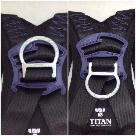  TITAN フルハーネス型安全帯 未使用品(S) 収納バッグ付 Mサイズ PAHN-10A-BL-M
