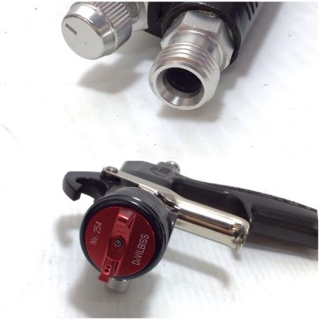  DEVILBISS スプレーガン 程度A アタッチメント付 LUNA2X-B-15G