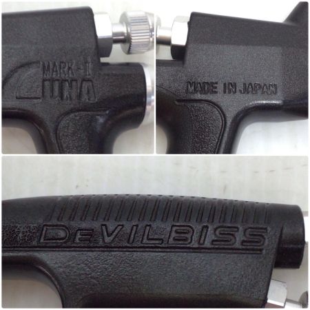  DEVILBISS スプレーガン 程度A アタッチメント付 LUNA2X-B-15G