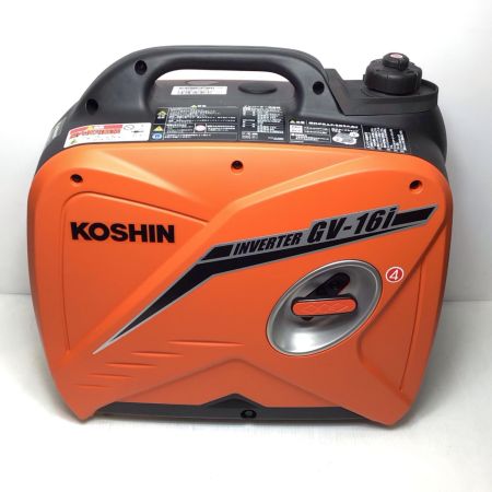  KOSHIN インバーター発電機 未使用品(S) 本体のみ 4サイクル GV-16i オレンジ