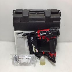ΘΘ MAKITA マキタ フロアタッカ 程度B ケース付 高圧 25-55mm 23610543 AT451H レッド×ブラック Bランク