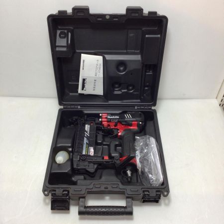  MAKITA マキタ フロアタッカ 程度B ケース付 高圧 25-55mm 23610543 AT451H レッド×ブラック