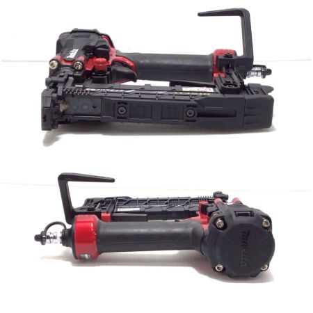  MAKITA マキタ フロアタッカ 程度B ケース付 高圧 25-55mm 23610543 AT451H レッド×ブラック