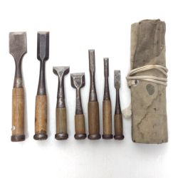 ΘΘ  ノミ まとめ7本 程度C 金剛丸 菊弘丸 高芝 不明 國〇 甚作 越乃花 Cランク