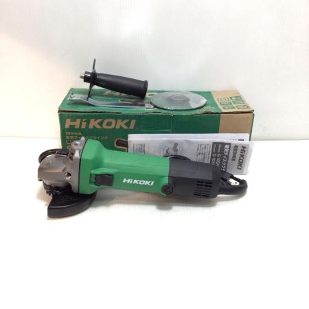  HiKOKI ハイコーキ ディスクグラインダー 未使用品(S) コード式 100mm C930012 箱イタミ有 G10SH7 グリーン