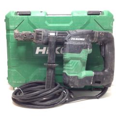  HiKOKI ハイコーキ ハンマ ケース付 コード式 程度C H41SA4 グリーン Cランク
