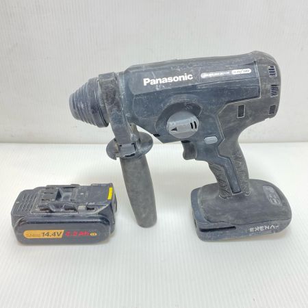  Panasonic パナソニック ハンマドリル 程度B 充電池1個付 コードレス式 14.4v EZ1HD1 ブラック