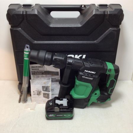  HiKOKI ハイコーキ ハンマ 充電池1個 (BSL36B18X)・ケース付 コードレス式 36v M650052 H3641DA グリーン