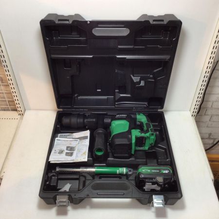  HiKOKI ハイコーキ ハンマ 充電池1個 (BSL36B18X)・ケース付 コードレス式 36v M650052 H3641DA グリーン