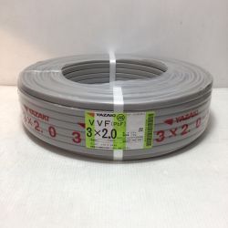 ΘΘ YAZAKI VVFケーブル 未使用品(S) 3芯 2.0mm×100m 2025年6月(令和7年)  Sランク