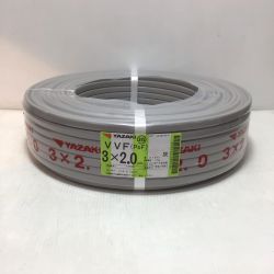ΘΘ YAZAKI VVFケーブル 未使用品(S) 3芯 2.0mm×100m 2025年6月(令和7年)  Sランク