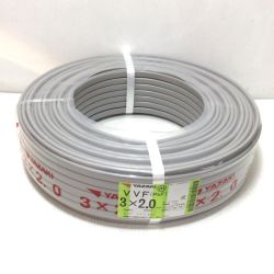 ΘΘ YAZAKI VVFケーブル 未使用品(S) 3芯 2.0mm×100m 2025年9月(令和7年) Sランク