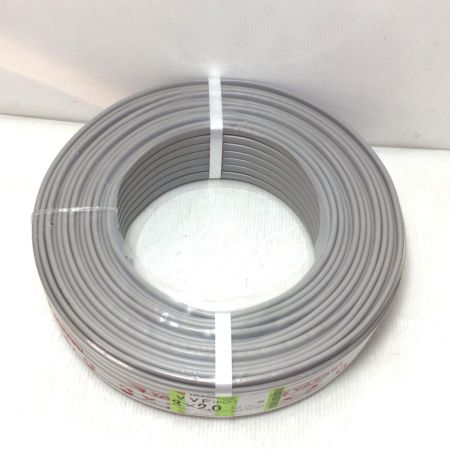  YAZAKI VVFケーブル 未使用品(S) 3芯 2.0mm×100m 2025年9月(令和7年)