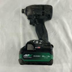 HITACHI 日立 締め付け工具 インパクトドライバ  36V 充電池1個付 WH36DA Cランク