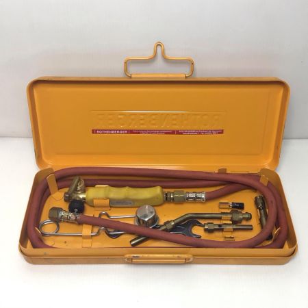  Asada アセチレンバーナー ジャンク品(D) 動作未確認 ROTHENBERGER R35000 オレンジ