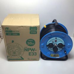 ΘΘ NICHIDO コードリール 未使用品(S) 3芯 2.0mm×30m 4 NPW-E33 Sランク