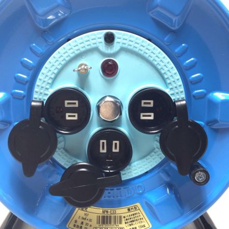  NICHIDO コードリール 未使用品(S) 3芯 2.0mm×30m 4 NPW-E33