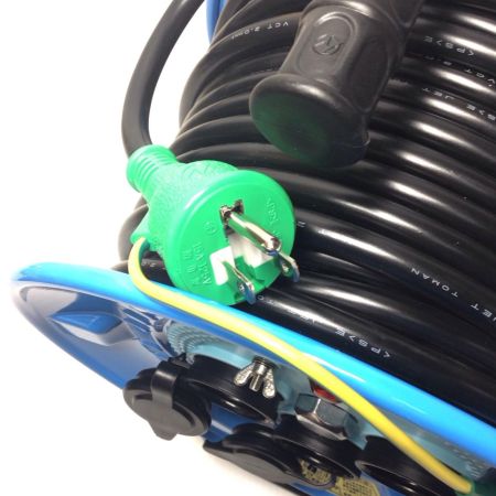  NICHIDO コードリール 未使用品(S) 3芯 2.0mm×30m 4 NPW-E33