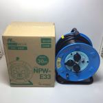 ΘΘ NICHIDO コードリール 未使用品(S) 3芯 2.0mm×30m NPW-E33 Sランク