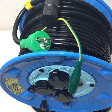  NICHIDO コードリール 未使用品(S) 3芯 2.0mm×30m NPW-E33