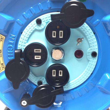  NICHIDO コードリール 未使用品(S) 3芯 2.0mm×30m NPW-E33