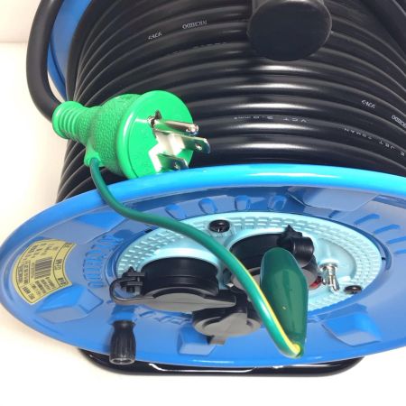  NICHIDO コードリール 未使用品(S) 3芯 2.0mm×30m 3 NPW-E33