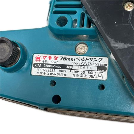  MAKITA マキタ ベルトサンダ 本体のみ 9901 ブルー